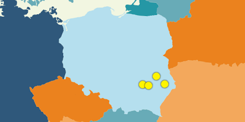 lokalizacja Lublin Sandomierz Zamość