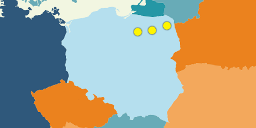 lokalizacja warmia mazury podlasie